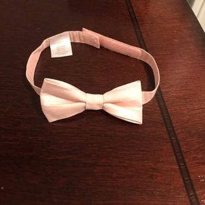 Little boy pink bow tie